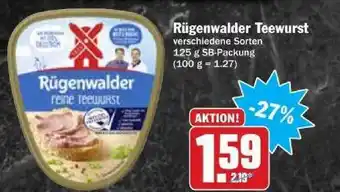 dodenhof Rügenwalder Teewurst Angebot