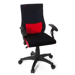 Netto Marken-Discount hjh OFFICE Kinderdrehstuhl KIDDY PRO AL Stoff mit Armlehnen Angebot