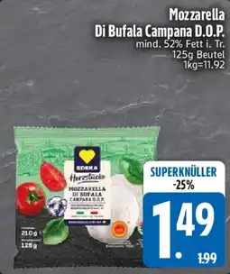 Edeka Mozzarella Di Bufala Campana D.O.P. Angebot