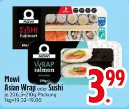Edeka Mowi Asian Wrap oder Sushi Angebot