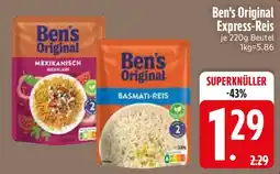 Edeka Ben's Original Express-Reis Angebot