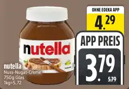 Edeka nutella Angebot