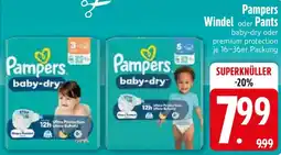 Edeka Pampers Windel oder Pants Angebot