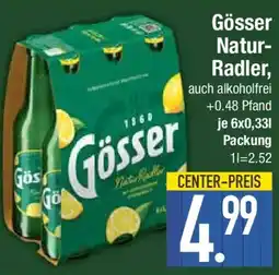 E-Center Gösser Natur Radler Angebot