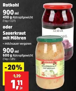 Thomas Philipps Rotkohl oder Sauerkraut mit Möhren Angebot