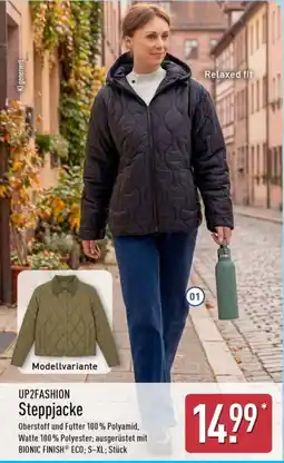 Aldi Nord UP2FASHION Steppjacke Angebot