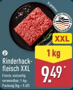 Aldi Nord Rinderhackfleisch XXL Angebot