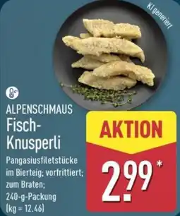 Aldi Nord ALPENSCHMAUS Fisch-Knusperli Angebot