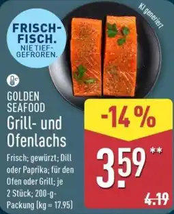 Aldi Nord GOLDEN SEAFOOD Grill- und Ofenlachs Angebot