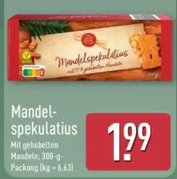 Aldi Nord Mandel-spekulatius Angebot