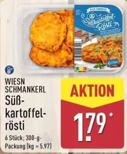 Aldi Nord WIESN SCHMANKERL Süß-kartoffel-rösti Angebot