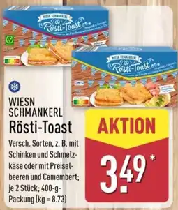 Aldi Nord WIESN SCHMANKERL Rösti-Toast Angebot