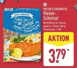 Aldi Nord WIESN SCHMANKERL Riesen-Schnitzel Angebot