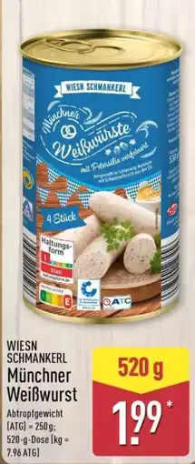 Aldi Nord WIESN SCHMANKERL Münchner Weißwurst Angebot
