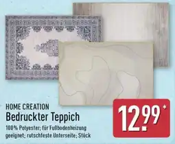 Aldi Nord HOME CREATION Bedruckter Teppich Angebot