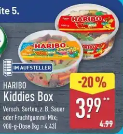 Aldi Nord HARIBO Kiddies Box Angebot