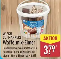 Aldi Nord WIESN SCHMANKERL Waffelmix-Eimer Angebot
