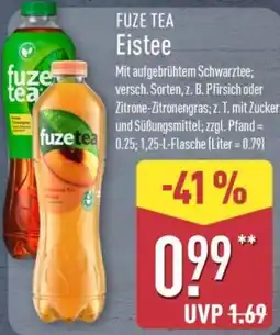 Aldi Nord FUZE TEA Eistee Angebot