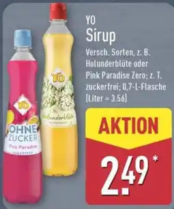 Aldi Nord YO Sirup Angebot