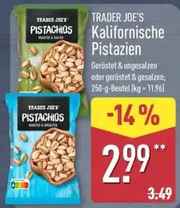 Aldi Nord TRADER JOE'S Kalifornische Pistazien Angebot