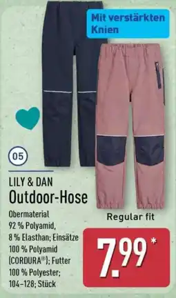 Aldi Nord LILY & DAN Outdoor-Hose Angebot