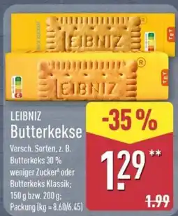 Aldi Nord LEIBNIZ Butterkekse Angebot