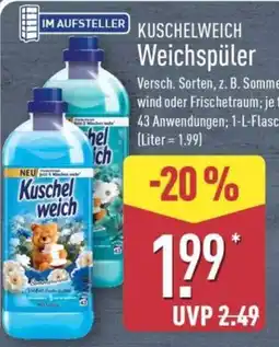 Aldi Nord Kuschelweich Weichspüler Angebot
