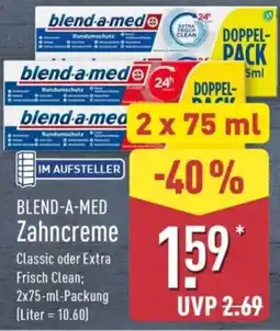 Aldi Nord BLEND-A-MED Zahncreme Angebot
