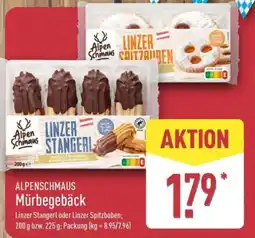 Aldi Nord AlpenSchmaus Mürbegebäck Angebot