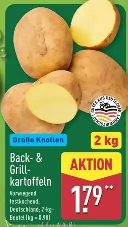 Aldi Nord Große Knollen Back- & Grill-kartoffeln Angebot