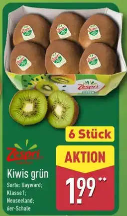 Aldi Nord Zespri Kiwis grün Angebot