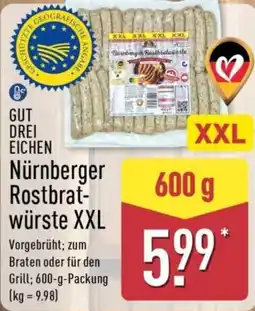 Aldi Nord Nürnberger Rostbratwürste XXL Angebot