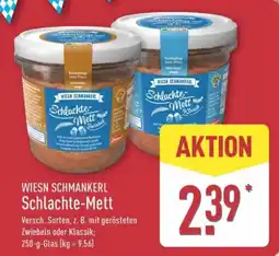 Aldi Nord WIESN SCHMANKERL Schlachte-Mett Angebot