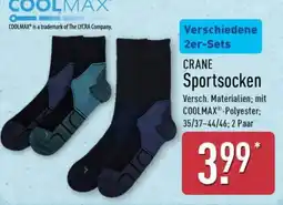 Aldi Nord CRANE Sportsocken Angebot