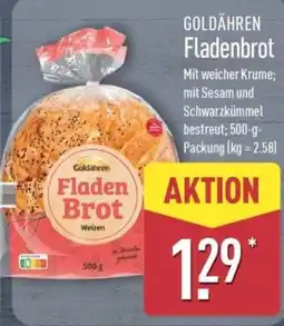 Aldi Nord GOLDÄHREN Fladenbrot Angebot