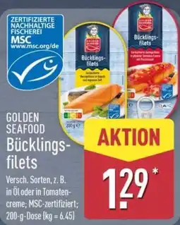 Aldi Nord GOLDEN SEAFOOD Bücklings-filets Angebot