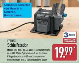 Aldi Nord FERREX Schleifstation Angebot