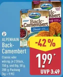 Aldi Nord Alpenhain Back-Camembert Classic Angebot