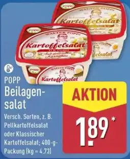 Aldi Nord POPP Beilagensalat Angebot