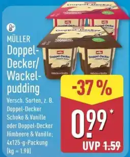 Aldi Nord MÜLLER Doppel-Decker/Wackelpudding Angebot