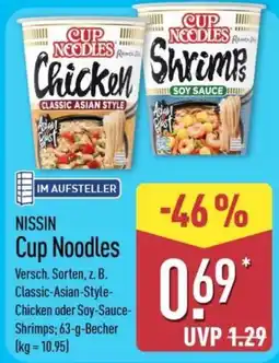 Aldi Nord NISSIN Cup Noodles Angebot