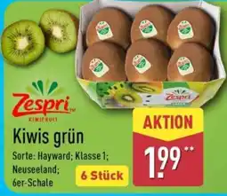 Aldi Nord Zespri Kiwis grün Angebot