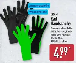 Aldi Nord CRANE Rad-Handschuhe Angebot