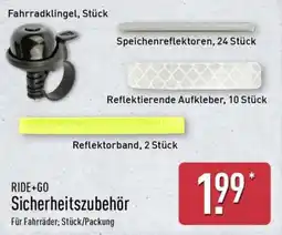 Aldi Nord RIDE+GO Sicherheitszubehör Angebot