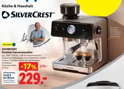 Lidl SILVERCREST Premium-Espressomaschine Angebot