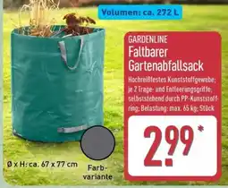 Aldi Nord GARDENLINE Faltbarer Gartenabfallsack Angebot