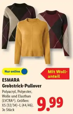 Lidl ESMARA Grobstrick-Pullover Angebot