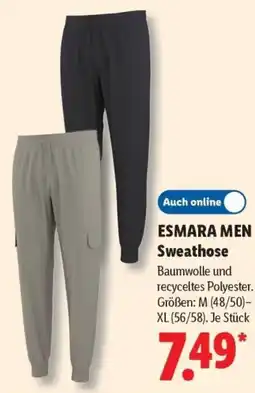 Lidl ESMARA MEN Sweathose Angebot