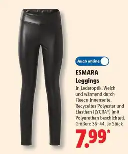 Lidl ESMARA Leggings Angebot