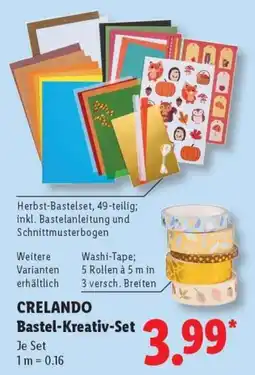 Lidl CRELANDO Bastel-Kreativ-Set Angebot